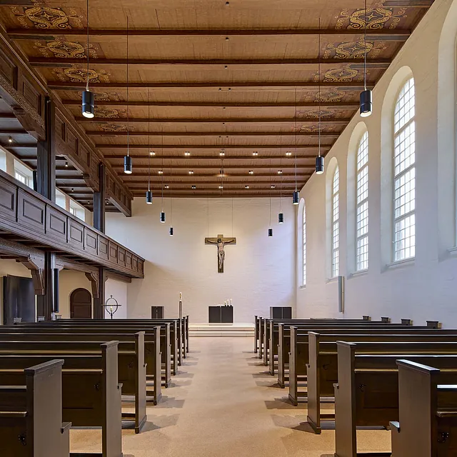 Holzlasur Kirche in Kücknitz