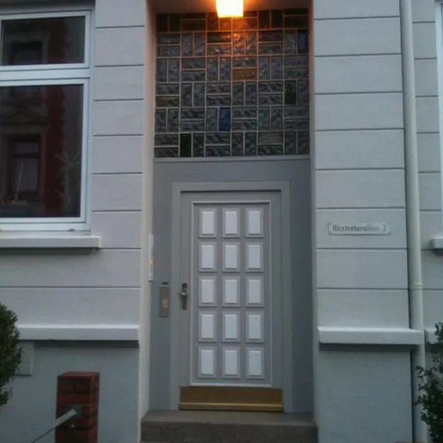Türbeschichtung einer Haustür