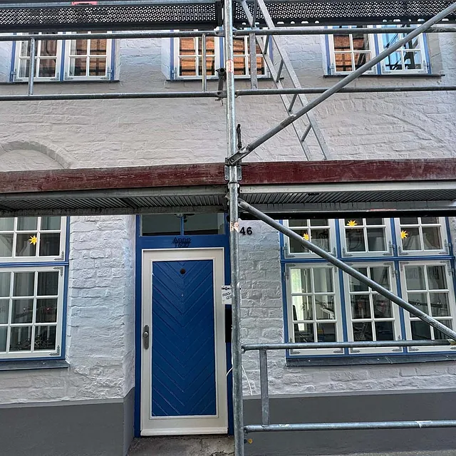 Denkmalgeschütztes Haus in der Lübecker Alstadt
