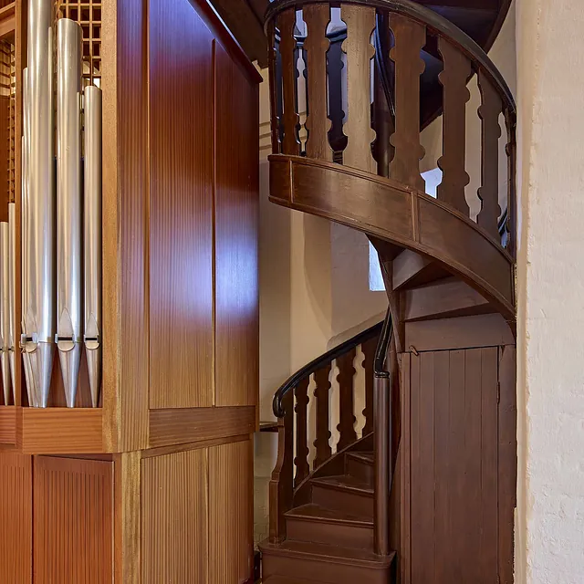 Holzlasur Kirche in Kücknitz